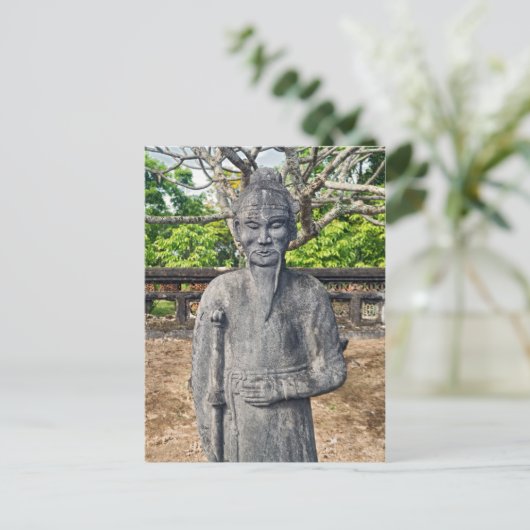 Stad, imperiale tomb van keizer Thieu Tri, hue Briefkaart (Staand voorkant)