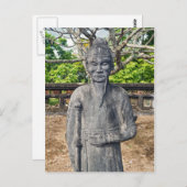 Stad, imperiale tomb van keizer Thieu Tri, hue Briefkaart (Voorkant / Achterkant)