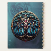 Stad in de schaduw van de luxueuze boom des levens planner (Achterkant)