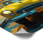 Stad in de toekomst poster (Hoek)