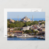 Stad Istanbul in Turkije Briefkaart (Voorkant / Achterkant)