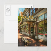 Stad - Korning NY - Het Palace Theater Briefkaart (Voorkant / Achterkant)