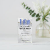 Stad Logo | Marmer Visitekaartje (Staand voorkant)