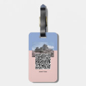 Stad LT04-0426 Bagage Label (Achterkant verticaal)