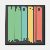  stad Madrid Magneet (Voorkant)