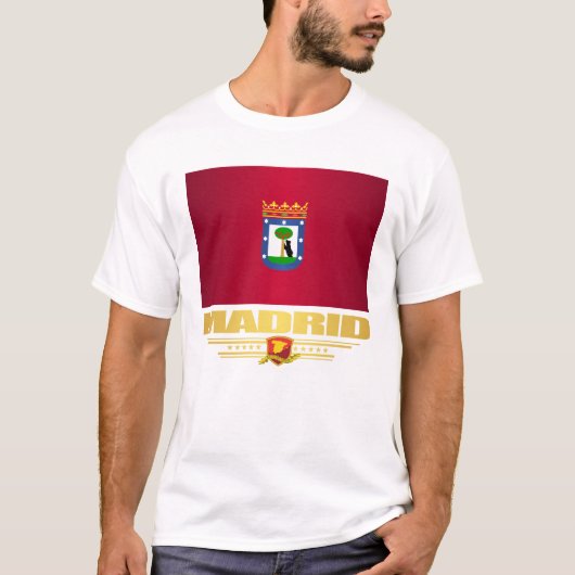 Stad Madrid T-shirt (Voorkant)