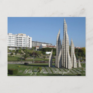 Stad Maia - Portugal Briefkaart