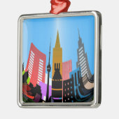 STAD METALEN ORNAMENT (Links)