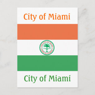 Stad Miami Briefkaart