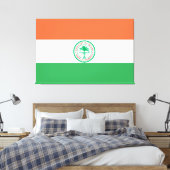 Stad Miami Canvas Afdruk (Insitu (Slaapkamer))