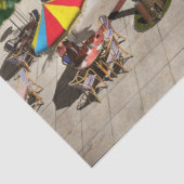 Stad - Miami FL - Zitting pool 1941 Tissuepapier (Detail)