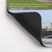 Stad Milwaukee 3 afbeelding mousepad Muismat (Hoek)