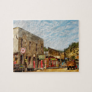 Stad - Mogollon, NM -JP Holland algemene winkel 19 Legpuzzel