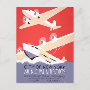 Stad New York Briefkaart