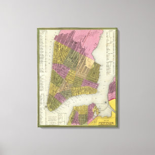 stad New York Canvas Afdruk