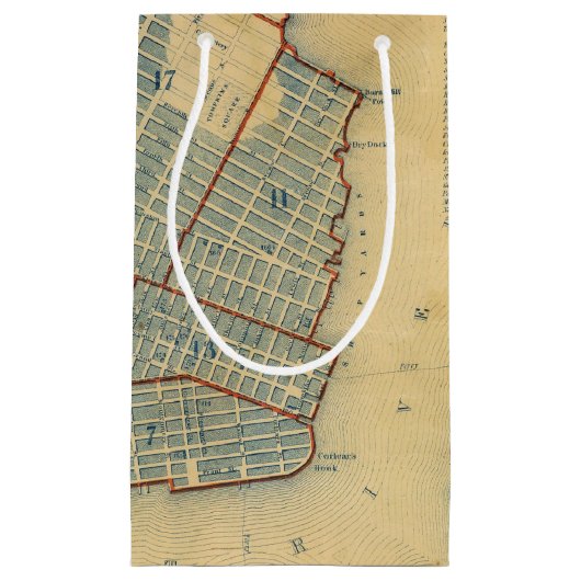 Stad New York Klein Cadeauzakje (Voorkant)