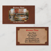 Stad - New York NY - Stuck in a rut 1920 Visitekaartje (Voorkant / Achterkant)