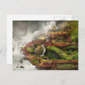 Stad - Niagara Herfsten NY - Cave of the winds tou Briefkaart (Voorkant / Achterkant)