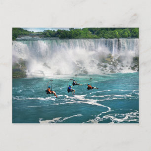 Stad - Niagara NY - Vliegen over Niagara Briefkaart