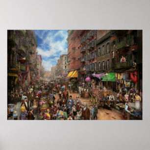 Stad - NY - Flavors of Italy 1900 Poster