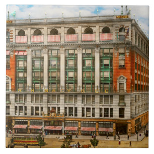 Stad - NY - Modeverklaring 1905 Tegeltje