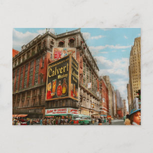 Stad - NY - Tastee en Macy's 1942 Briefkaart