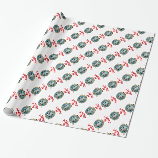 Stad Oregon Cadeaupapier (Uitgerold)