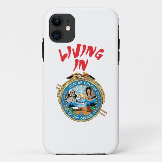 Stad Oregon Case-Mate iPhone Case (Achterkant)
