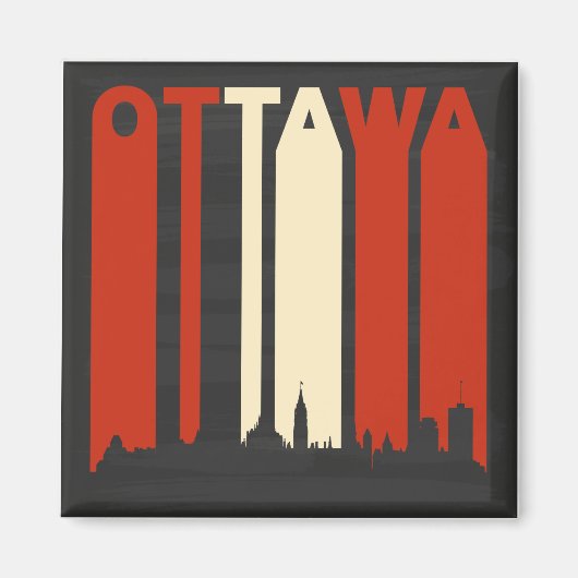  stad Ottawa Magneet (Voorkant)