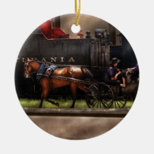 Stad - PA - Je moet van Lancaster houden Keramisch Ornament
