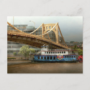 Stad - PA Pittsburg - Grote herinneringen Briefkaart