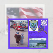 Stad Petersburg, Alaska Briefkaart (Voorkant / Achterkant)