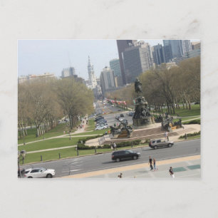 Stad Philadelphia Briefkaart