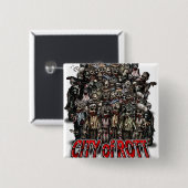 Stad Rott Merchandise Vierkante Button 5,1 Cm (Voorkant /achterkant)