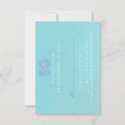 stad rsvp kaartje (Voorkant)