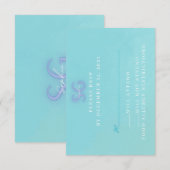 stad rsvp kaartje (Voorkant / Achterkant)