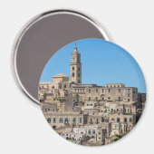 Stad Sassi di Matera in Italië Magneet (Voorkant / Achterkant)