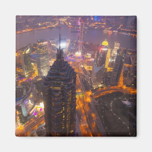 Stad Shanghai Magneet (Voorkant)