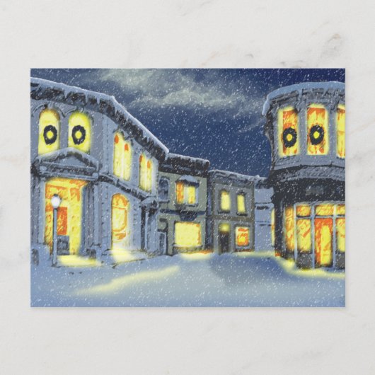 Stad Sidewalks Briefkaart (Voorkant)