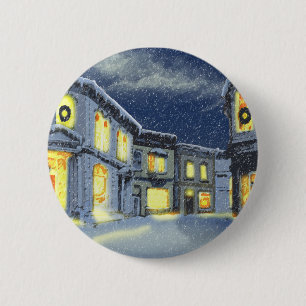 Stad Sidewalks Ronde Button 5,7 Cm