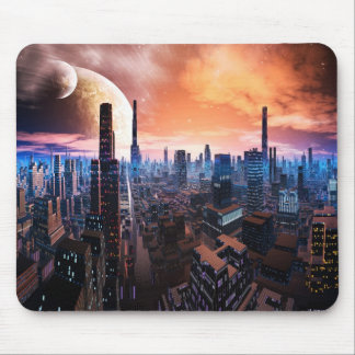 'Stad slaapt nooit' mousemat Muismat