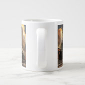 stad, T1 duplextrein op het spoor Extra Grote Beker (Achterkant)