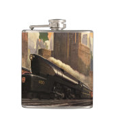 stad, T1 duplextrein op het spoor Heupfles (Voorkant)