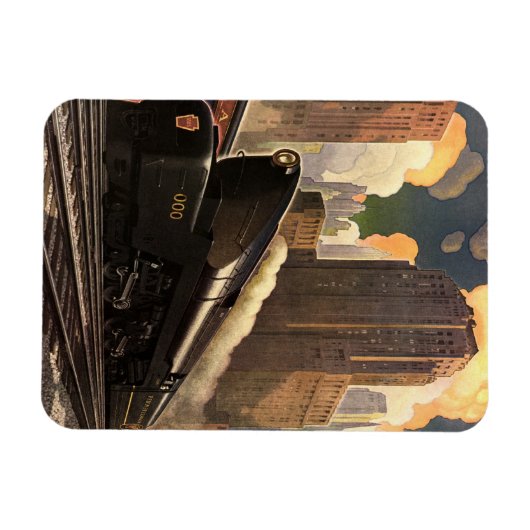 stad, T1 duplextrein op het spoor Magneet (Horizontaal)