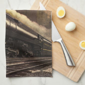  stad, T1 duplextrein op het spoor Theedoek (Quarter Fold)