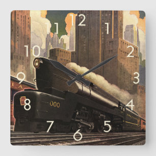  stad, T1 duplextrein op het spoor Vierkante Klok