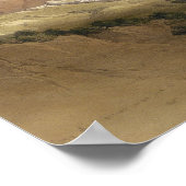 Stad Tiberias op het Zee van Galilea Poster (Hoek)