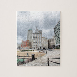 Stad Tulsa Oklahoma Legpuzzel
