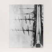 Stad van Adelaide Clipper schip 1800s Legpuzzel (Verticaal)