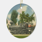 Stad van Bradenton Stoomlocomotief Keramisch Ornament (Links)